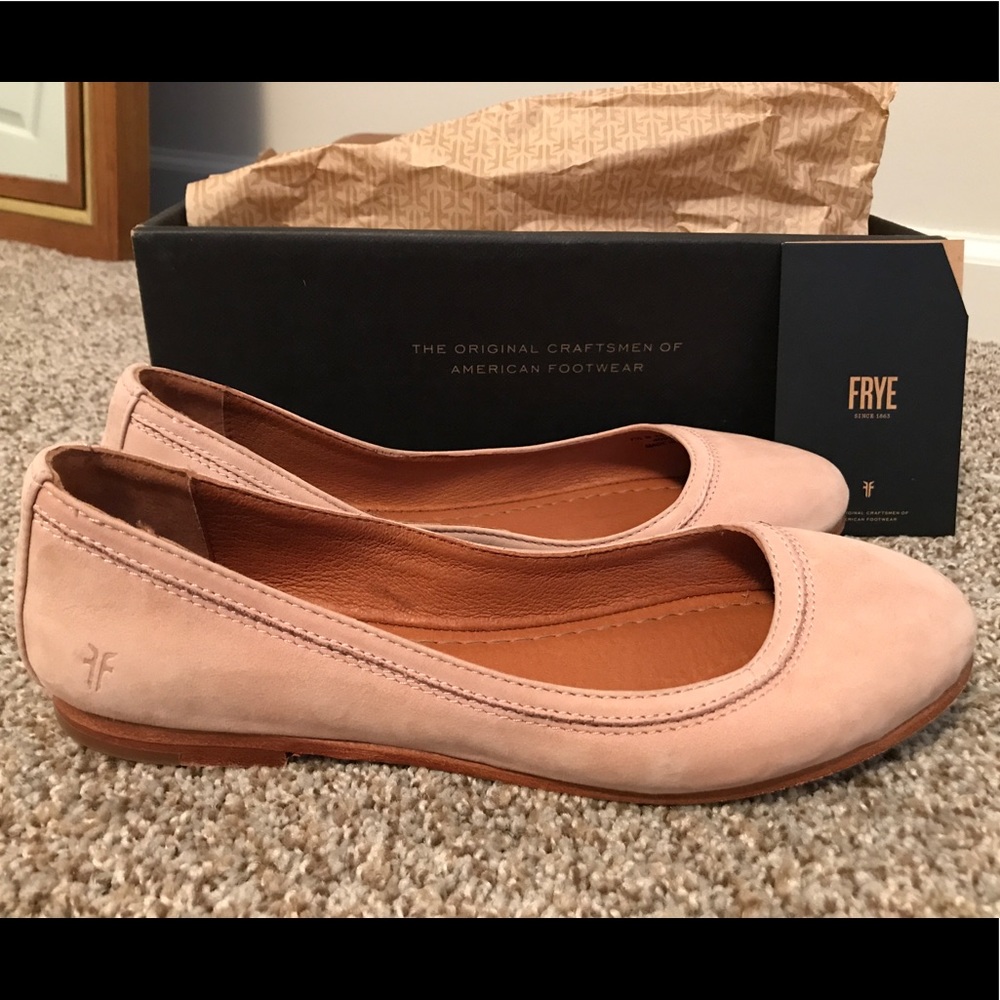 Frye - Carson Ballet Flat in Blush (7.5)